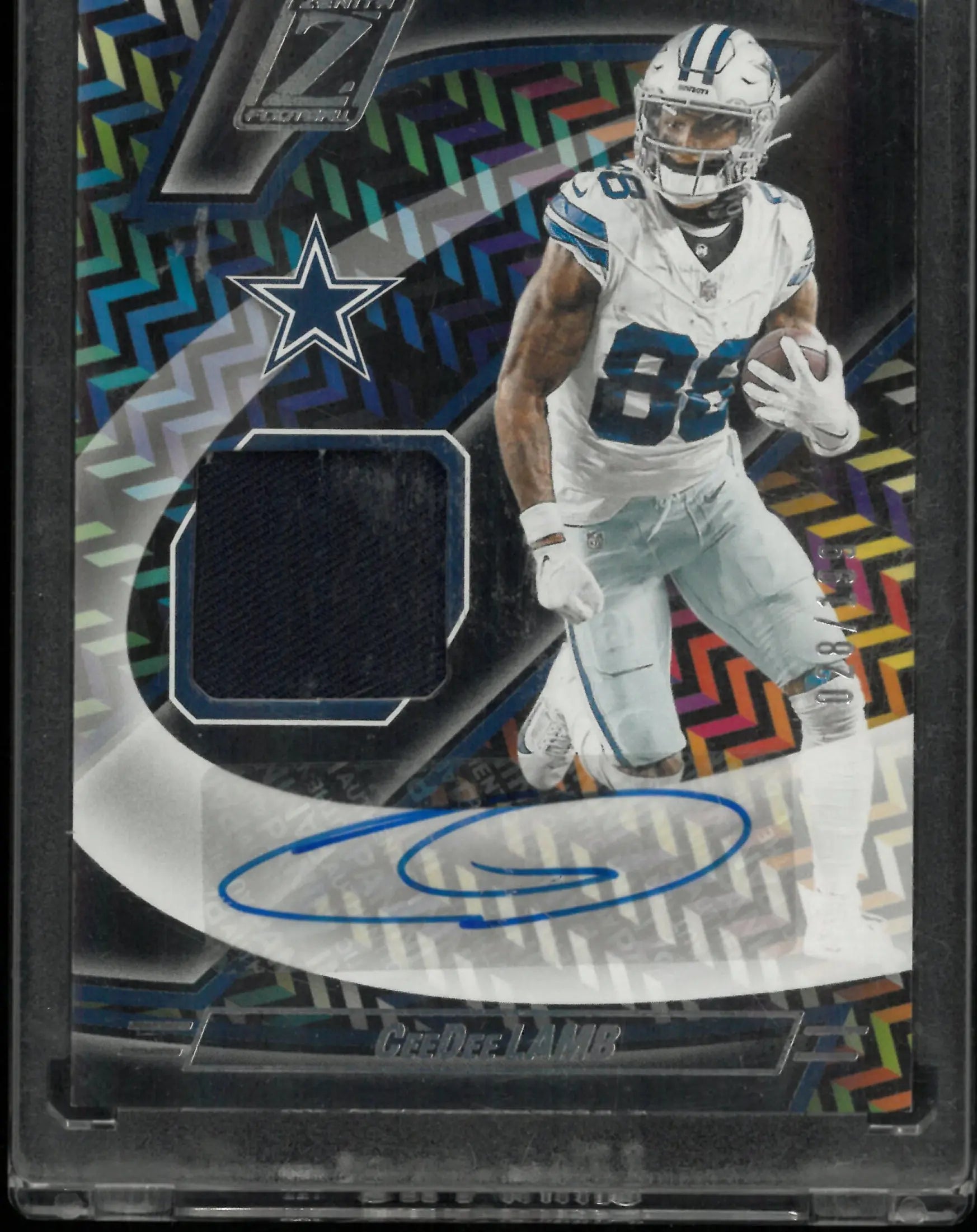 Ceedee Lamb Zenith Auto /199 Jersey 2024 Panini Autograph SEALED 