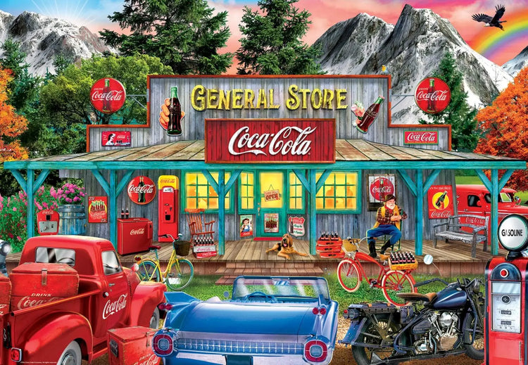 Coca-Cola General Store - 1500 Piece Jigsaw Puzzle 