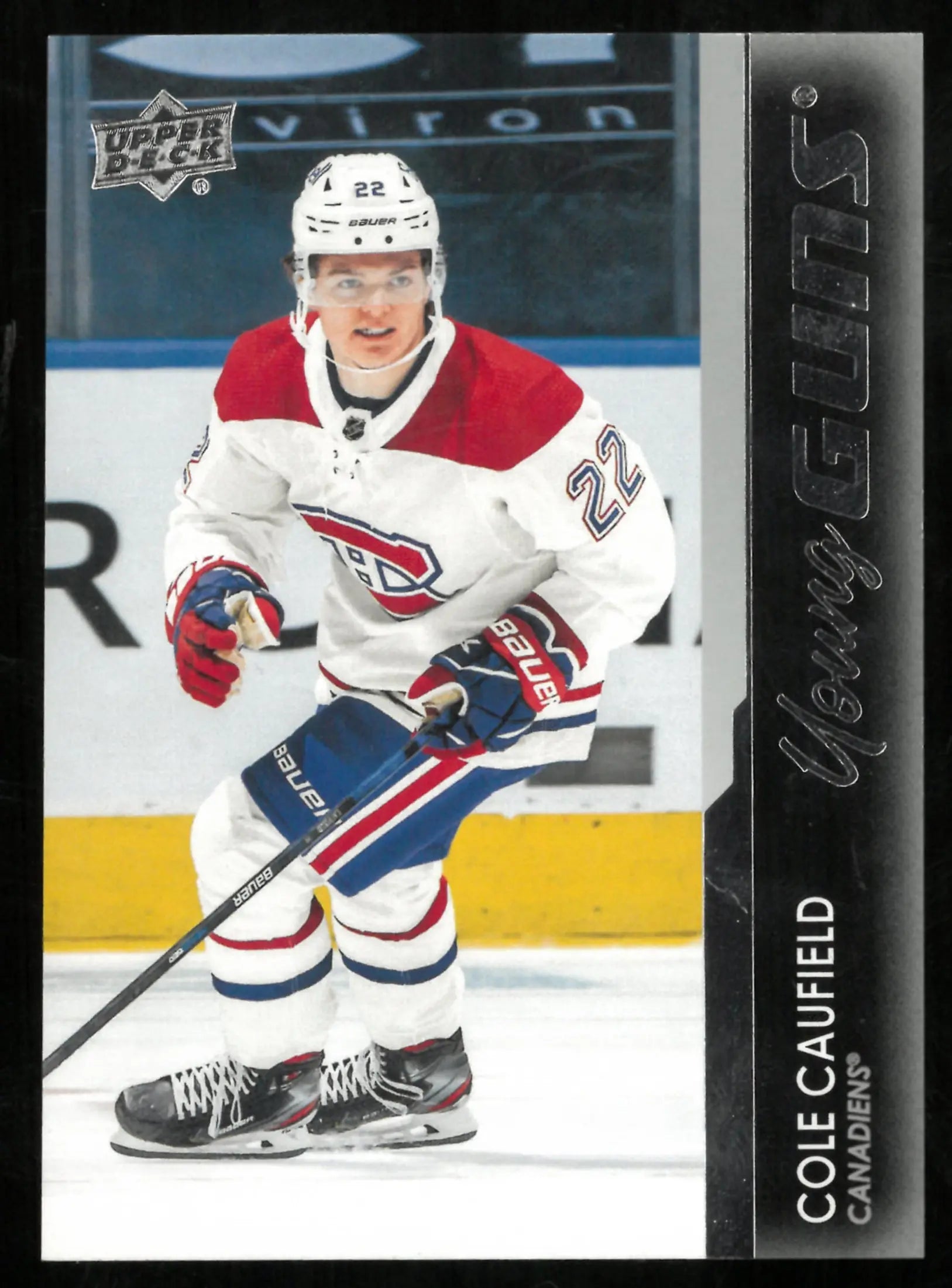 Cole Caufield Young Guns RC Rookie 2021-22 21-22 UD Upper Deck 