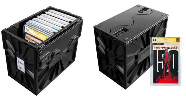 Comic Book Bin Graded Black 