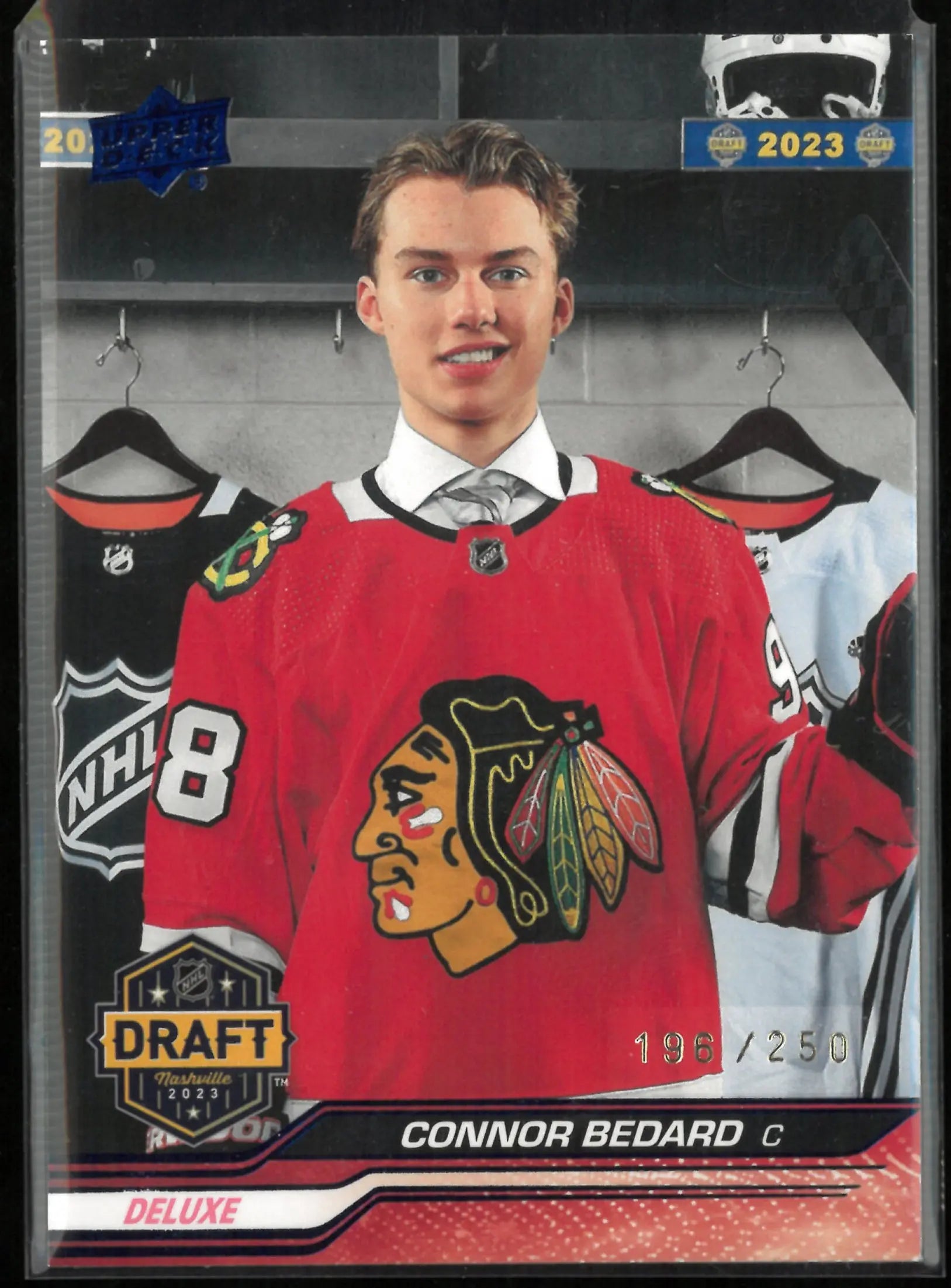 Connor Bedard /250 Draft RC Rookie Extended  2023-24 UD 