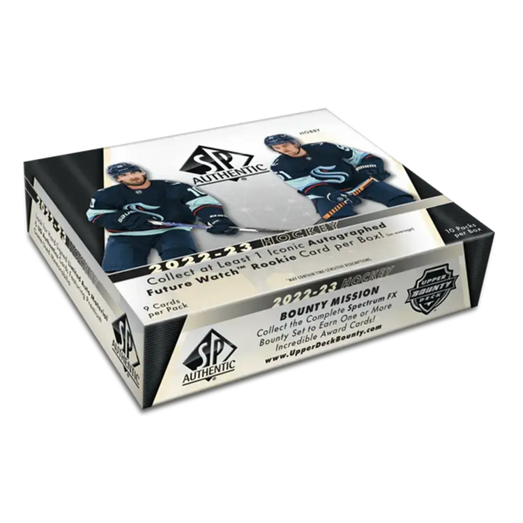 (Copy) 2022-23 Upper Deck Sp Authentic Hockey Hobby Box ( Single Pack) 