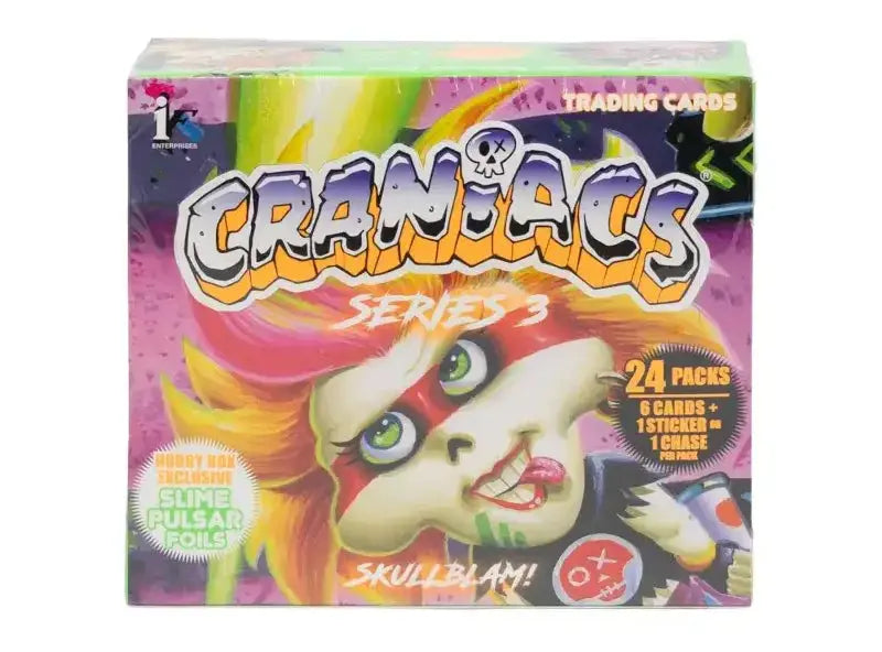 Craniacs Trading Cards Series 3 Skullblam! Hobby Box 