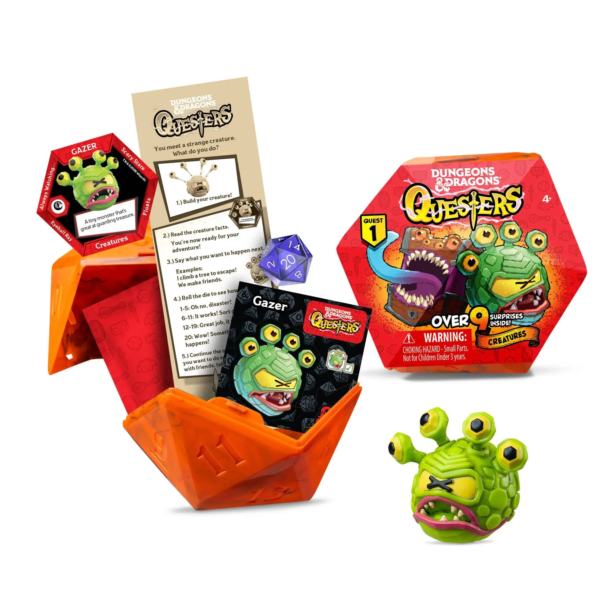 D&D Questers Creature Figure Blind Box 