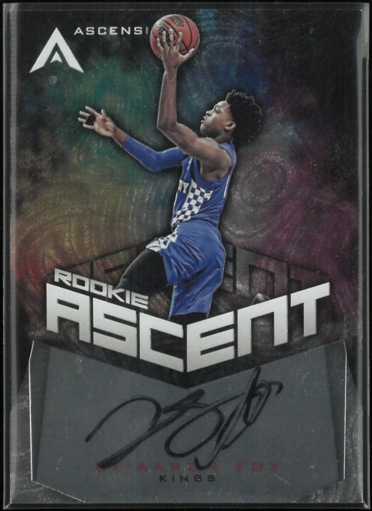 De'aaron Fox Rookie Ascent Auto /299 Ascension 2017-18 RC 