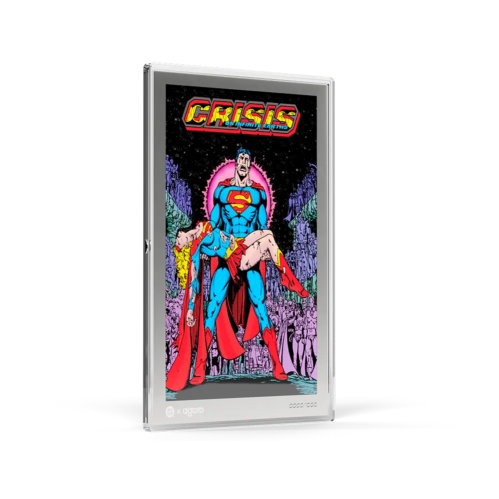 Death of Supergirl - Crisis on Infinite Earths (1985) #7 1 oz Silver Collectible Foil 