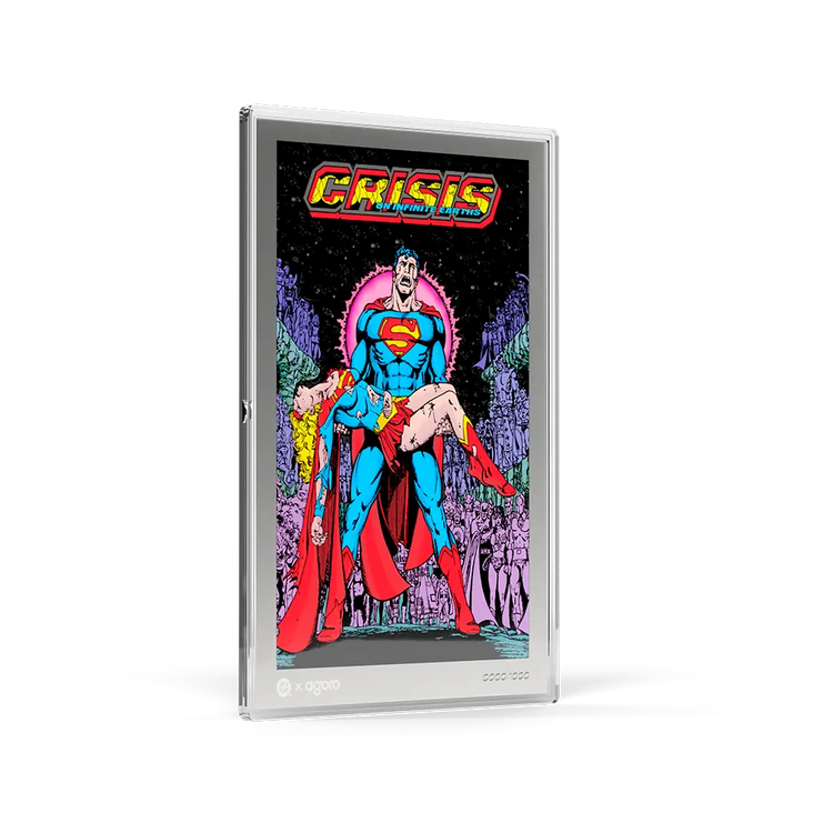 Death of Supergirl - Crisis on Infinite Earths (1985) #7 1 oz Silver Collectible Foil 