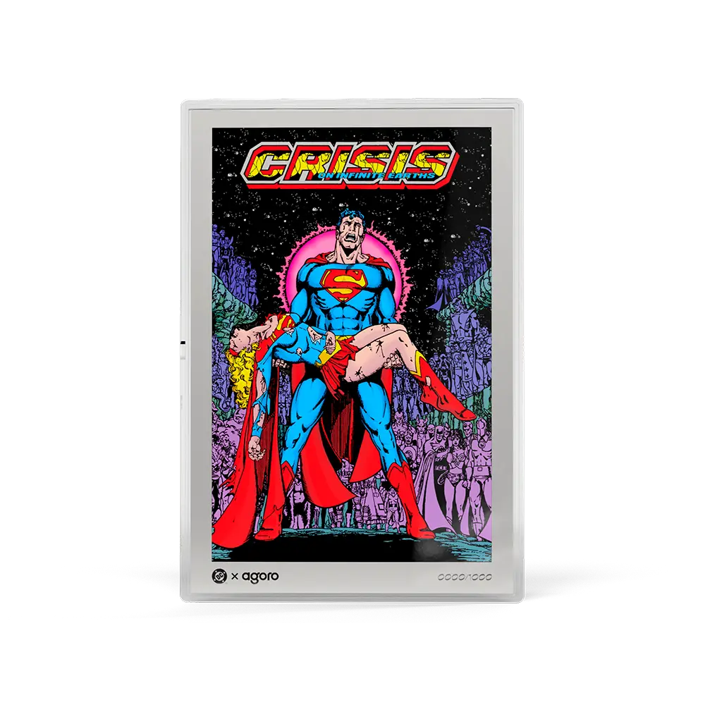 Death of Supergirl - Crisis on Infinite Earths (1985) #7 1 oz Silver Collectible Foil 