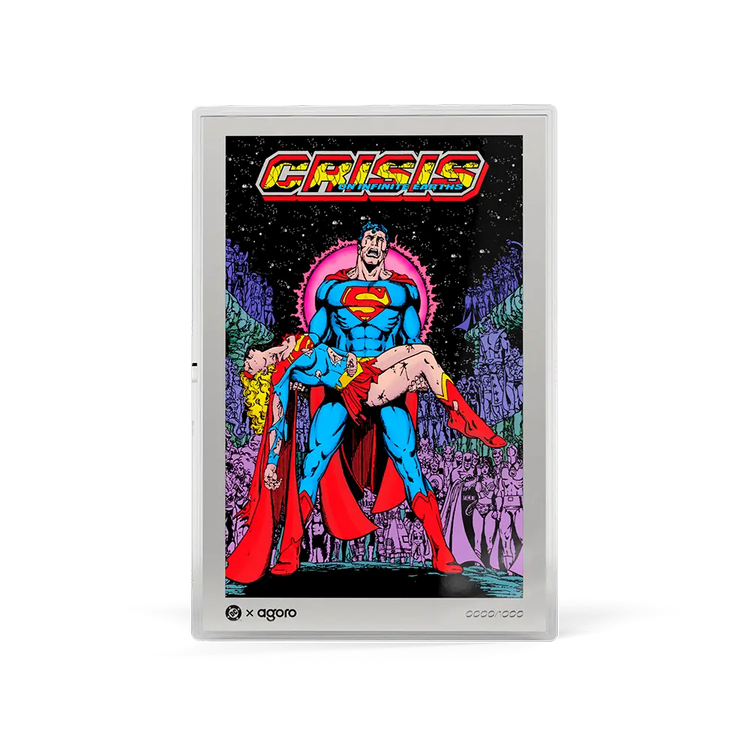 Death of Supergirl - Crisis on Infinite Earths (1985) #7 1 oz Silver Collectible Foil 