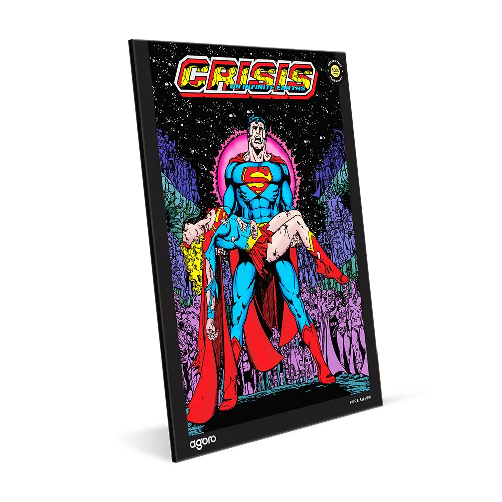 Death of Supergirl - Crisis on Infinite Earths (1985) #7 1 oz Silver Collectible Foil 
