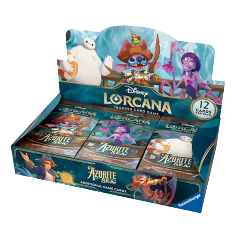 Buy Disney Lorcana Azurite Sea Booster Box Online - Best Price Buy Disney Lorcana Azurite Sea Booster Box Online - Best Price