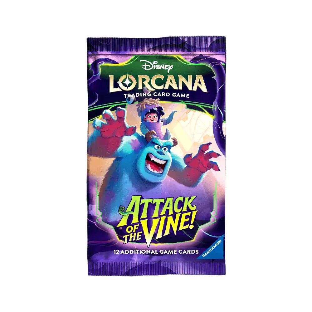 Disney Lorcana Set 13 Attack Of The Vine! Booster Pack 