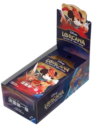 Disney Lorcana The First Chapter Chinese Booster Box 