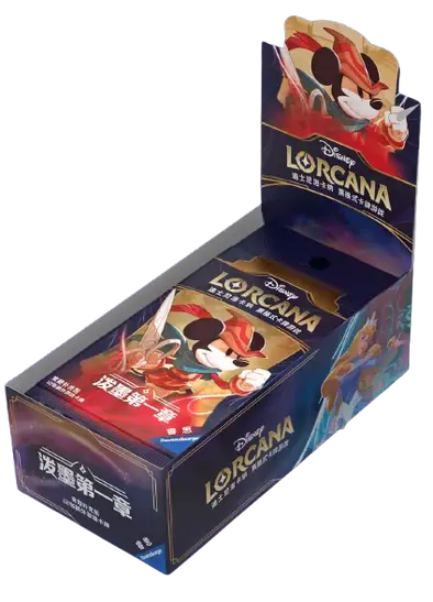 Disney Lorcana The First Chapter Chinese Booster Box 