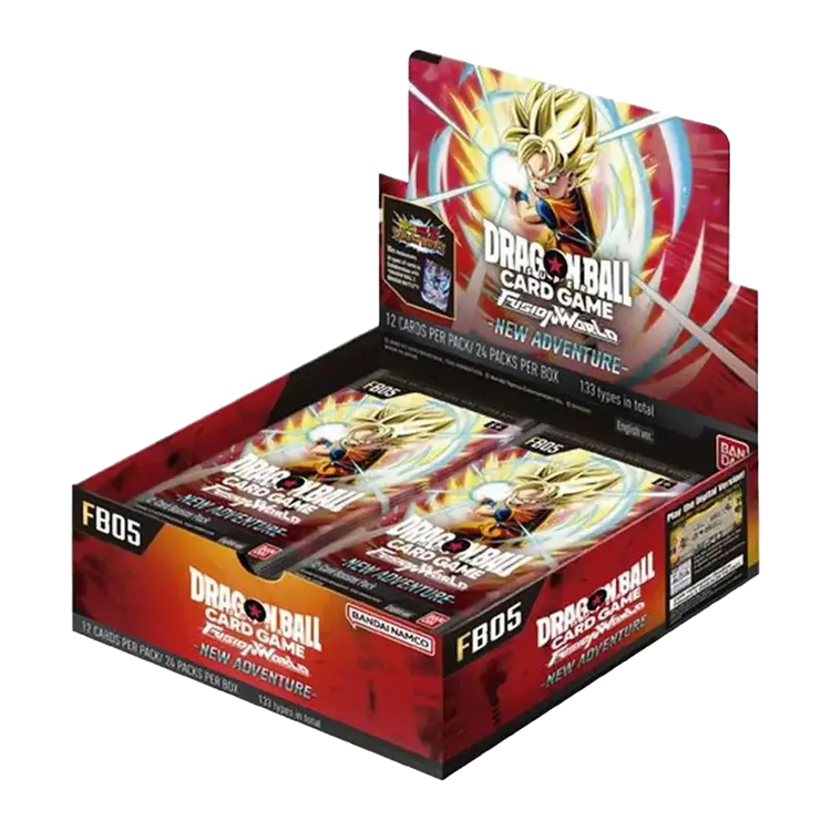 Dragon Ball Super Fusion World Set 5 New Adventure Booster Box 