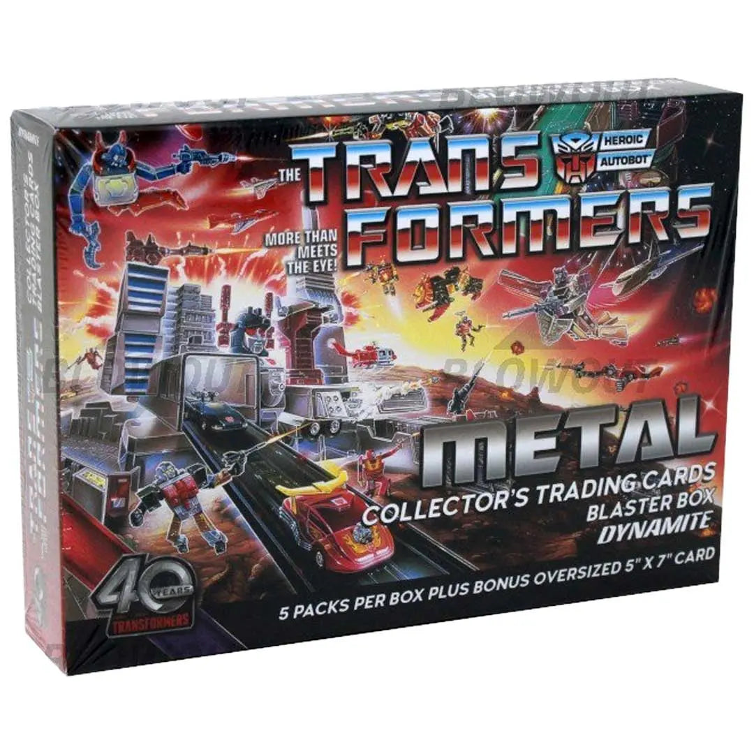 Dynamite Transformers 40th Anniversary Metal Blaster Box 