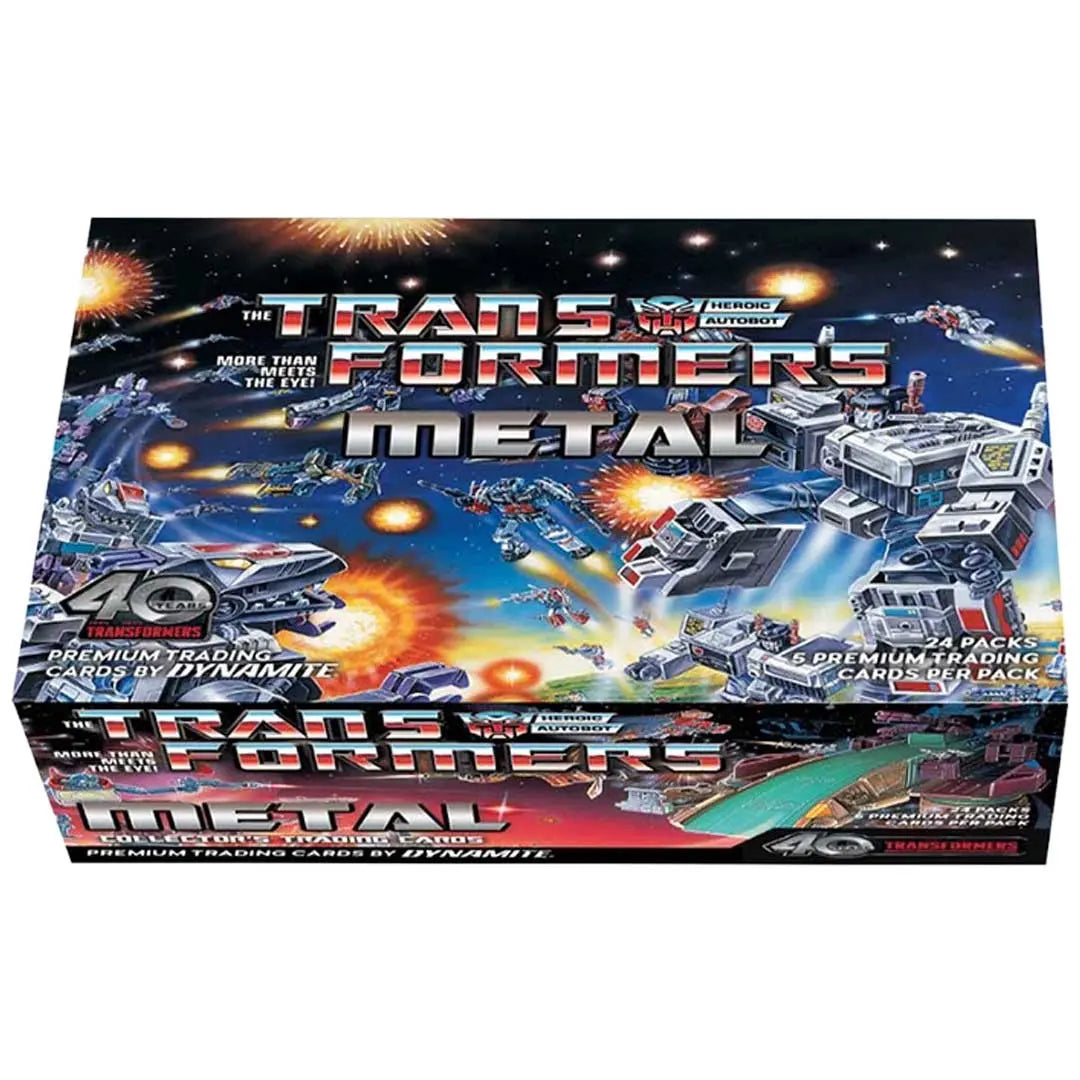 Dynamite Transformers 40th Anniversary Metal Collector's Set Box 