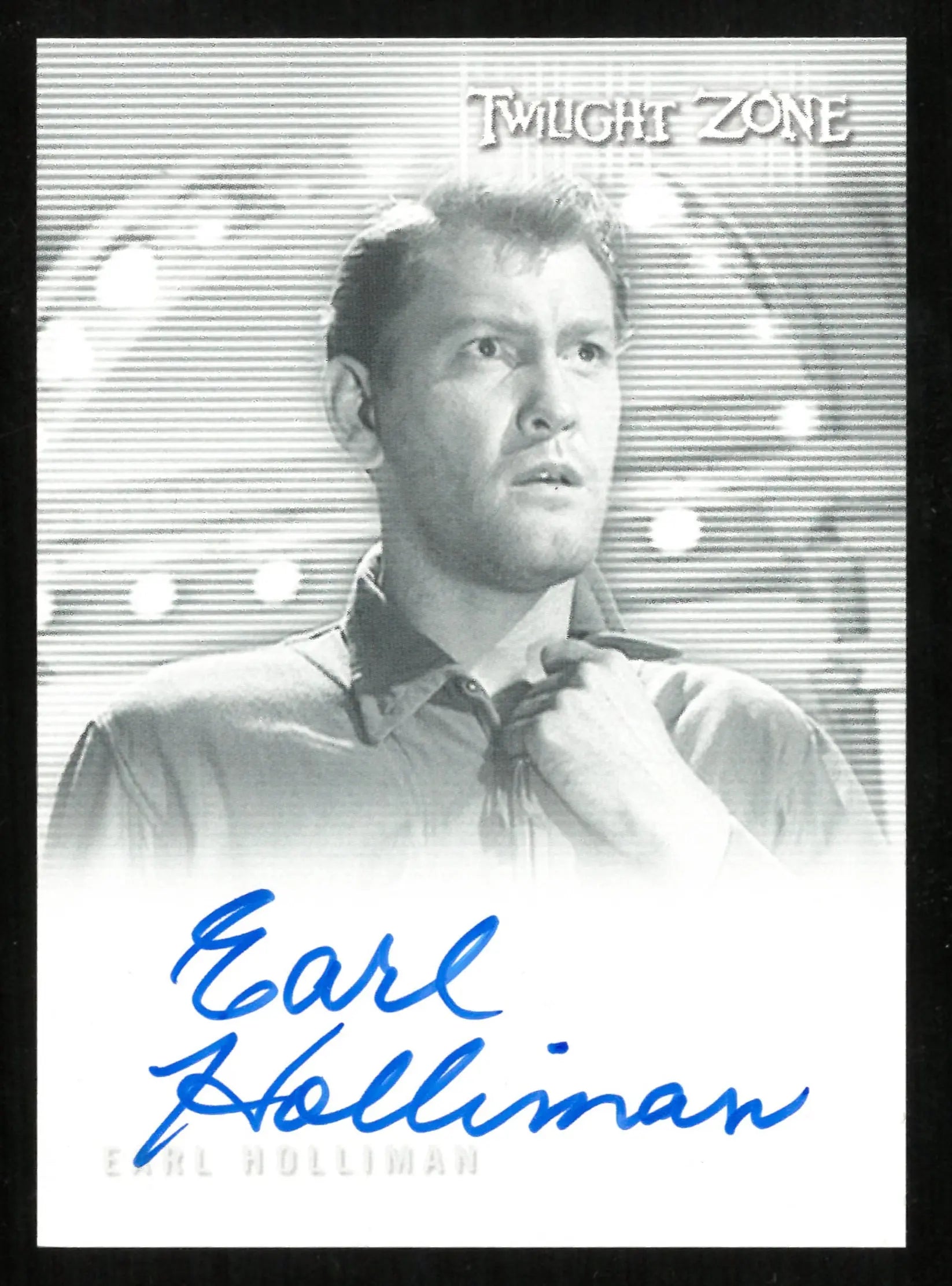 Earl Holliman as Mike Ferris Twilight Zone Auto Autograph #A-120 