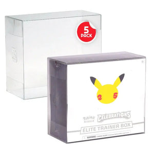 EvoRetro 5x Case Protector for Pokemon ETB PET 