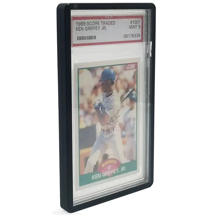 EvoRetro Magnetic Case bumper for PSA slab Graded Card Black 