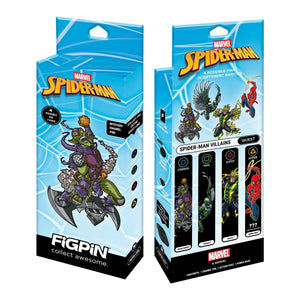FiGPiN QUEST Spider-Man Villains Collector's Display Set 