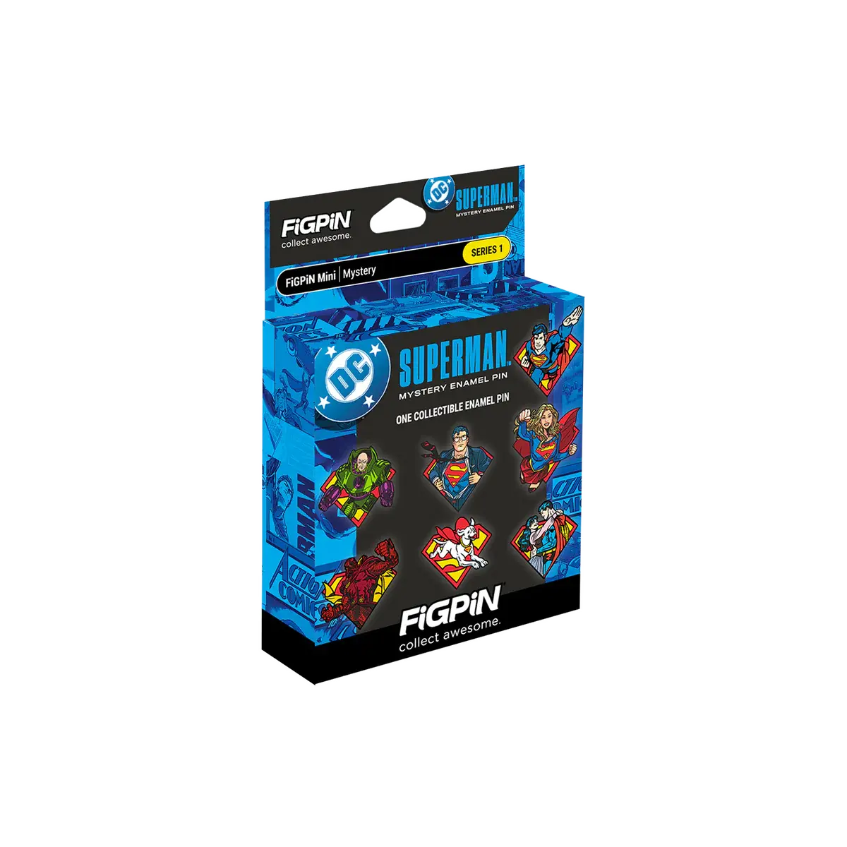 Fig Pin Mini Mystery Superman S1 