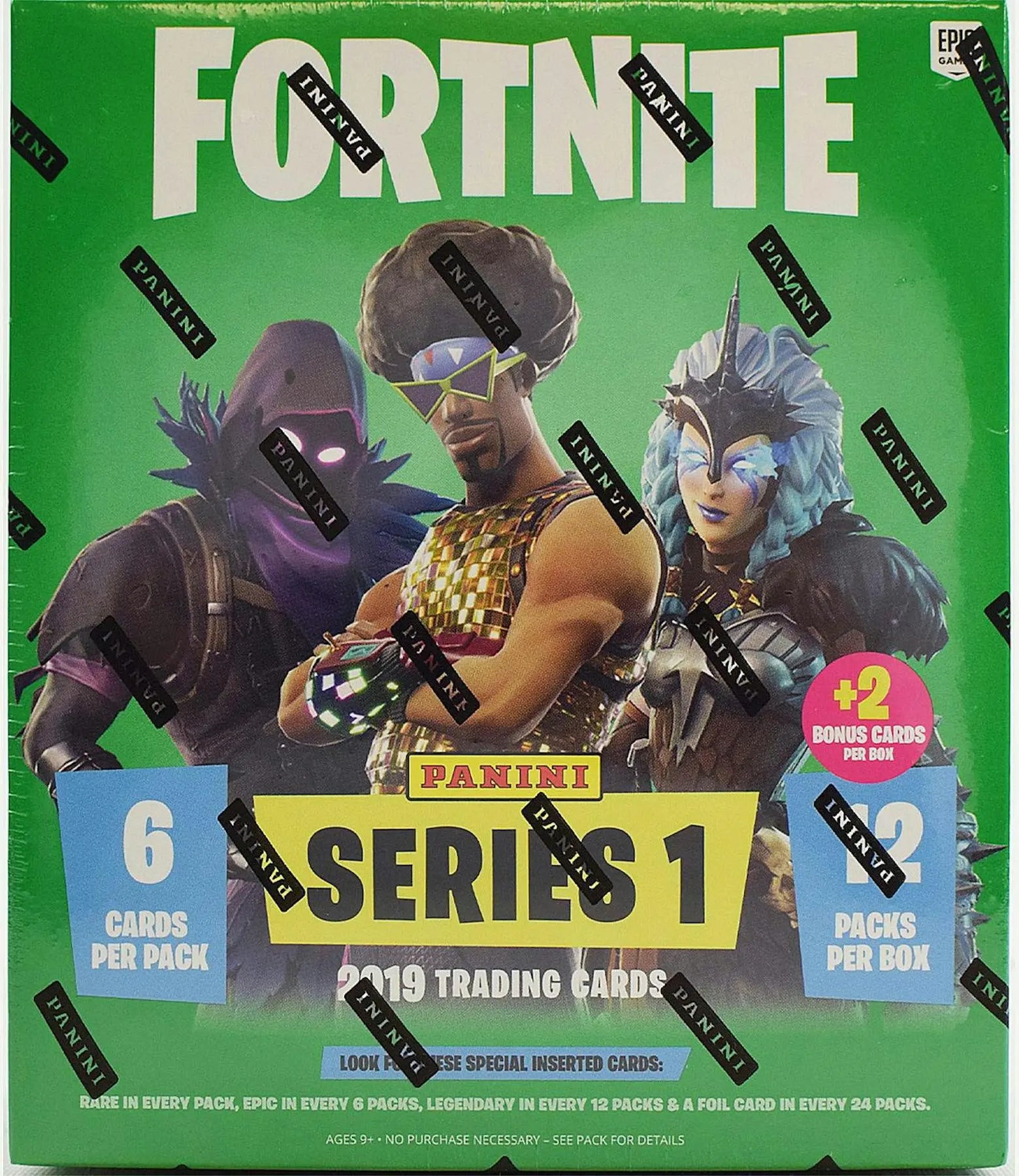 Fortnite Series 1 Trading Cards Mega Box (Panini 2019) USA Version 