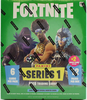 Fortnite Series 1 Trading Cards Mega Box (Panini 2019) USA Version 
