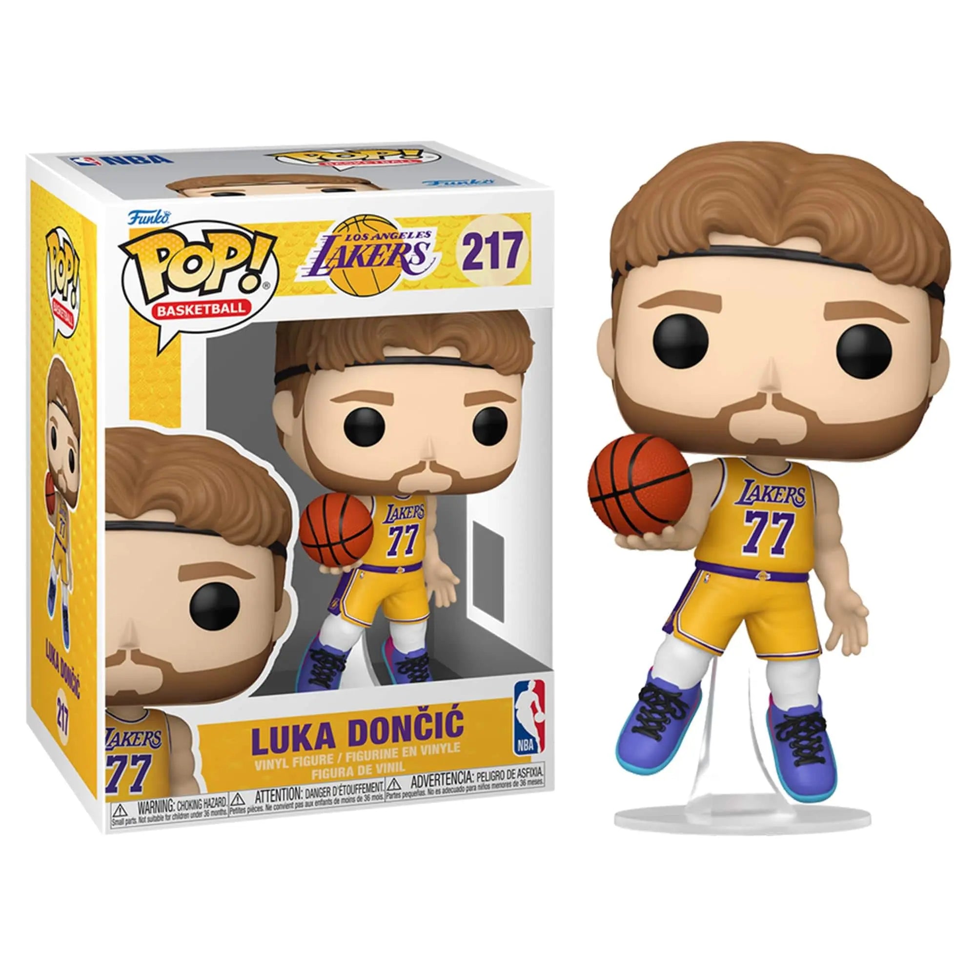 Funko POP NBA: Los Angeles Lakers - Luka Doncic Vinyl Figure 