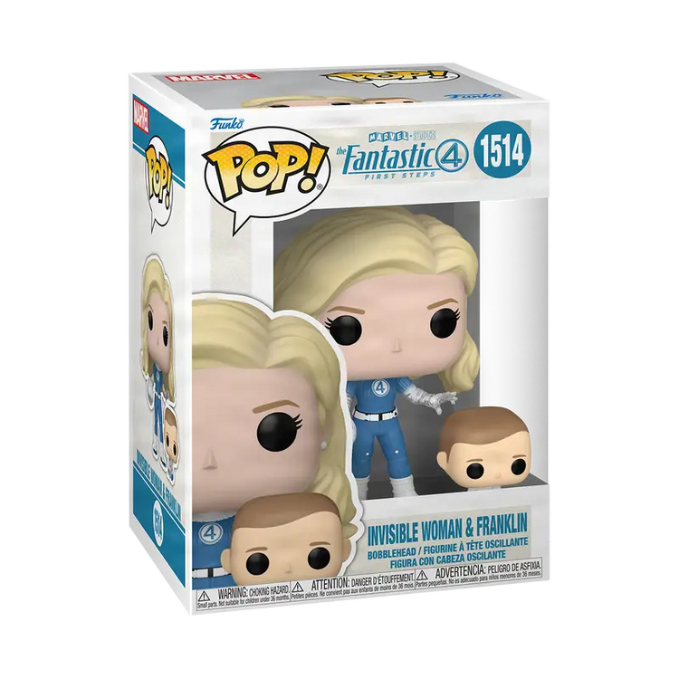Funko POP! Buddy Invisible Woman & Franklin 