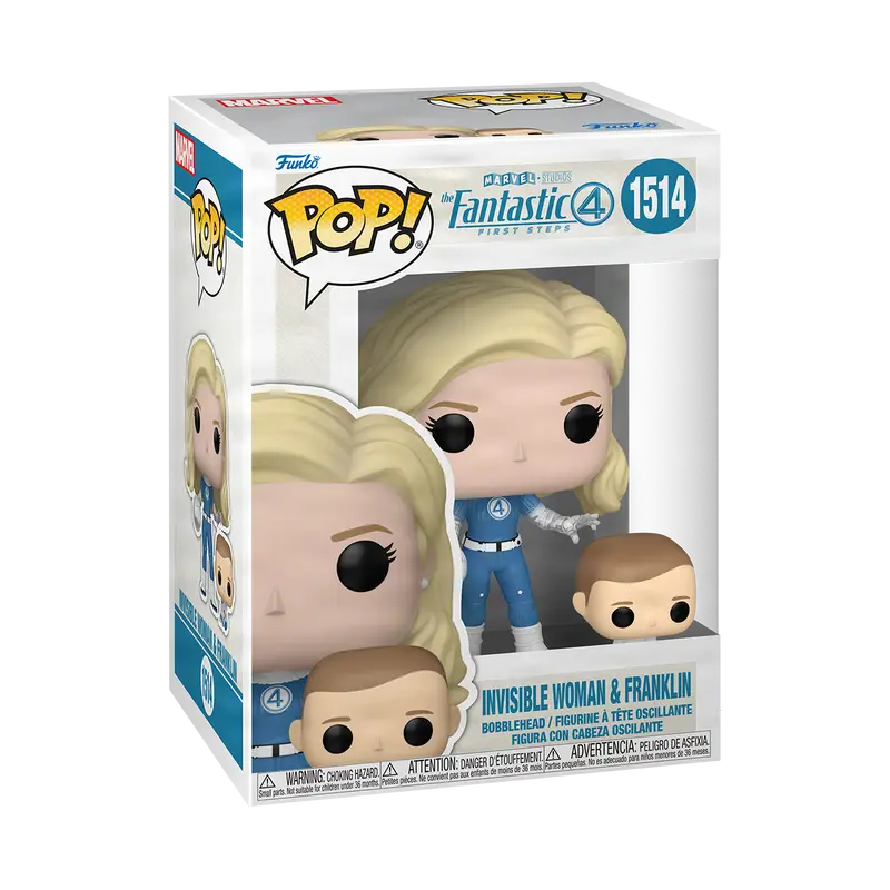 Funko POP! Buddy Invisible Woman & Franklin 