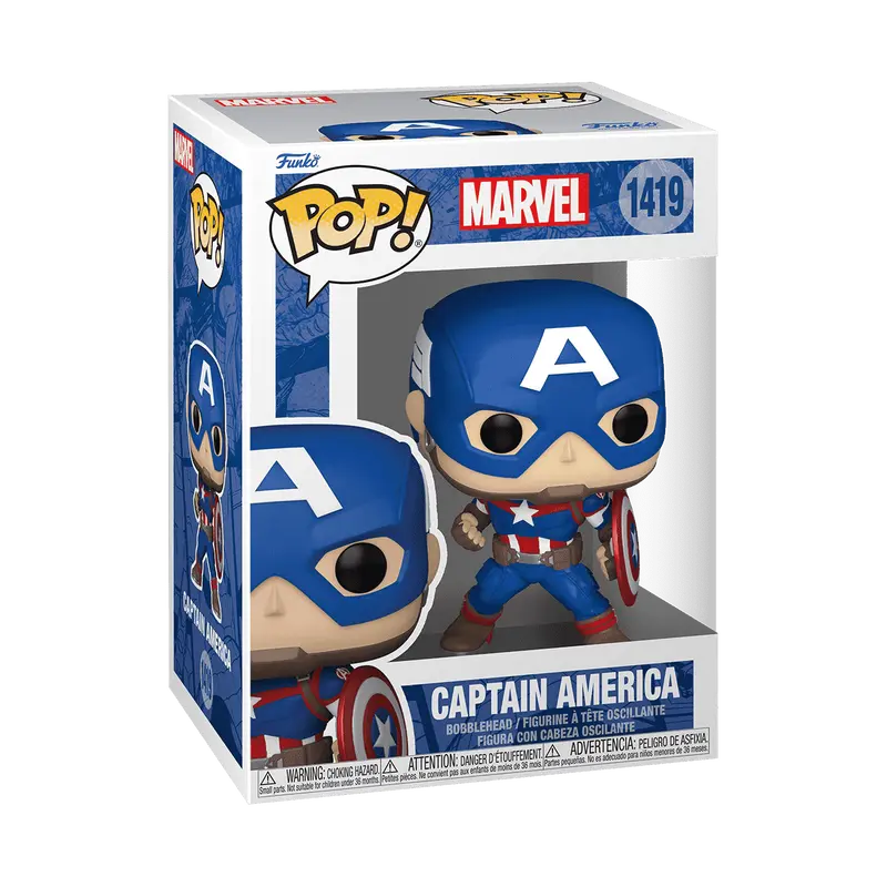 Funko POP! Captain America (Marvel New Classics) 