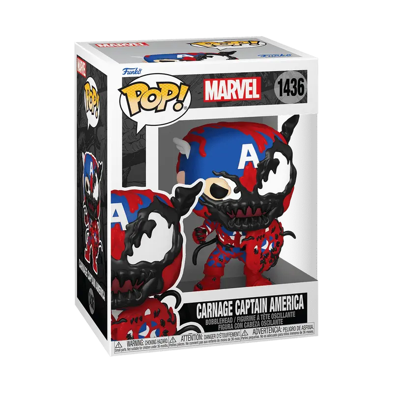 Funko POP! Carnageized Captain America 