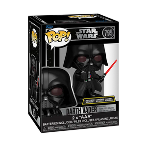Funko POP! Lights and Sounds Darth Vader with Lightsaber 