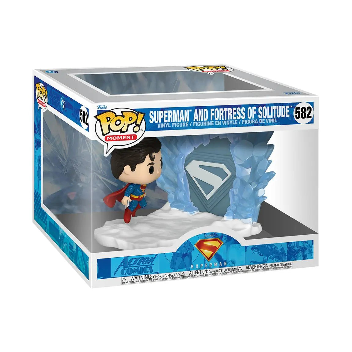 Funko POP! Moment Superman (2025) Superman and Fortress of Solitude 