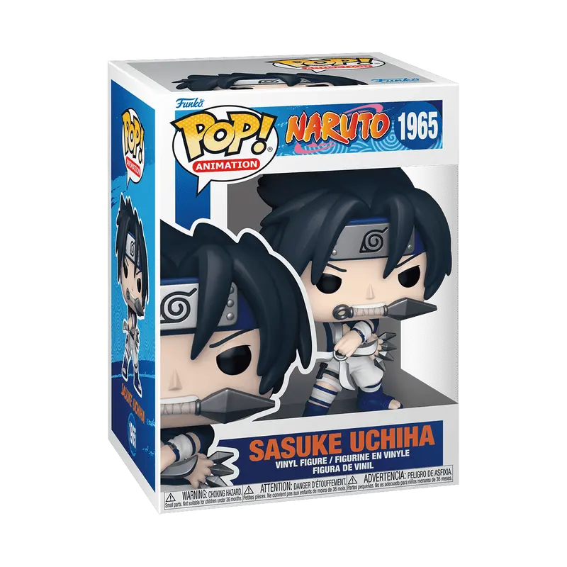 Funko POP! Naruto Sasuke Uchiha with Demon Wind Shuriken 