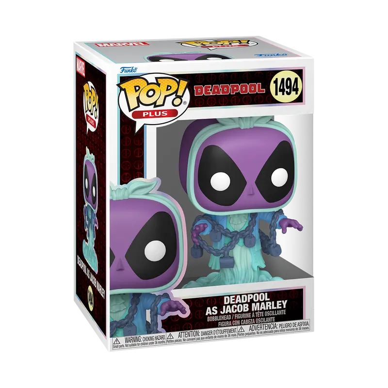 Funko POP! Plus Deadpool as Jacob Marley 