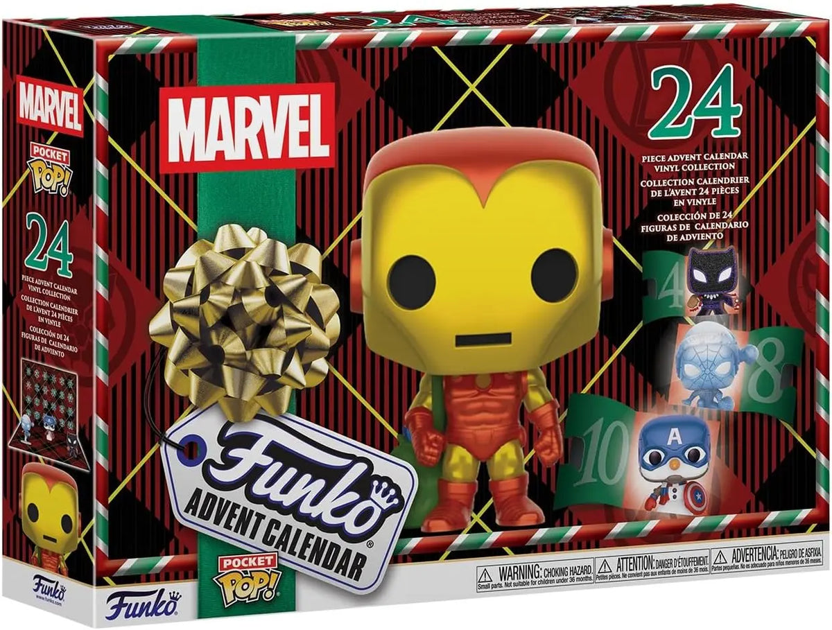 Funko POP! Pocket Calendar: Marvel - Iron Man & Spider-Man - 24 Day 
