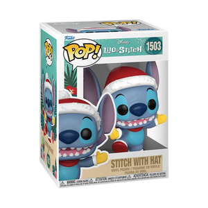 Funko POP! Stitch With Santa Hat 