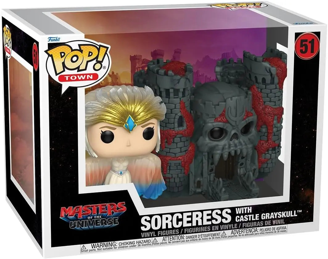 Funko POP! Town: Masters of the Universe - Sorceress with Castle Grayskull 