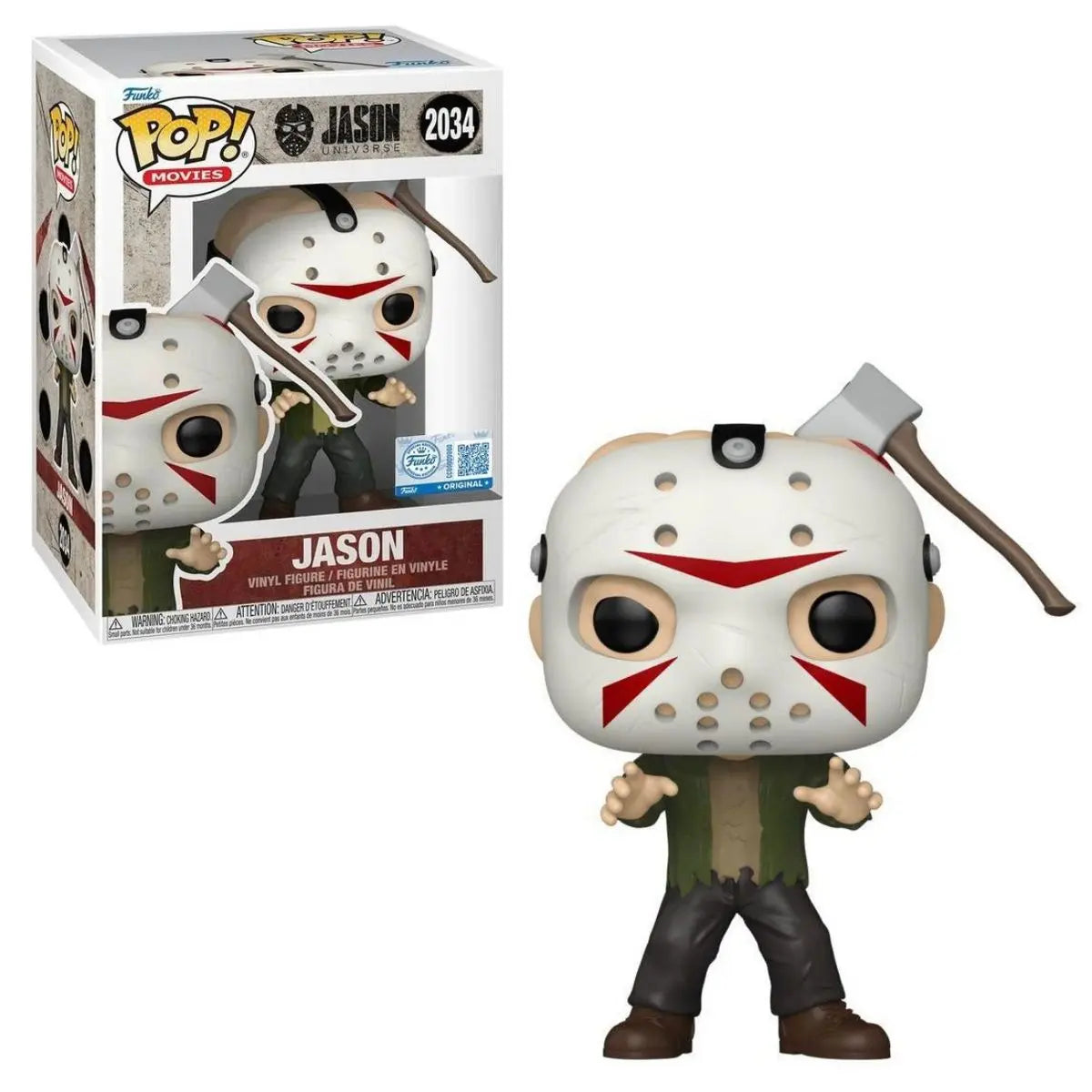 Funko Pop! Jason Universe Jason w Axe in Head 