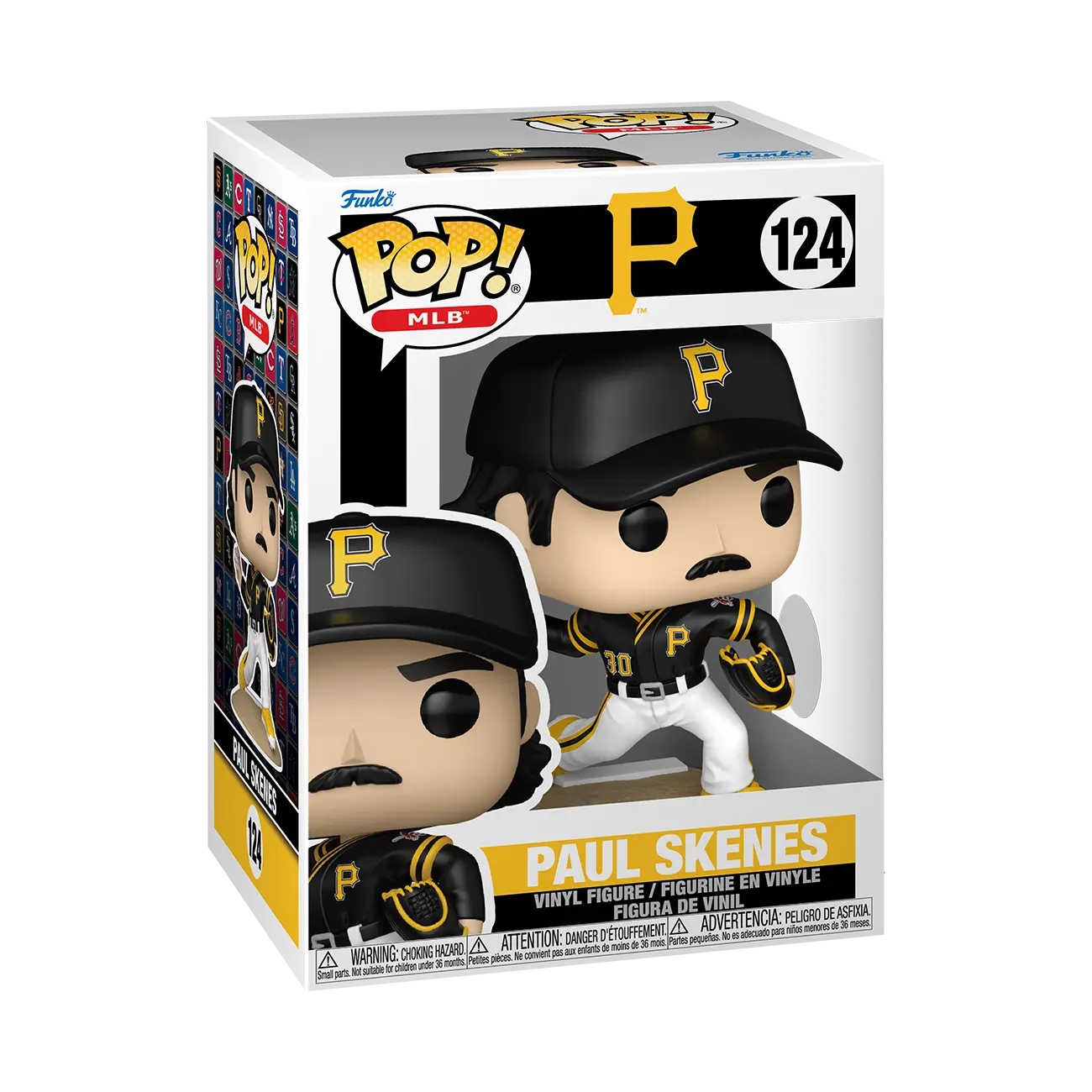 Funko Pop! MLB Pittsburgh Pirates - Paul Skenes Collectible Figure 