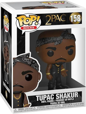 Funko Pop! Music: Tupac Shakur with Bandana Vinyl Figure 