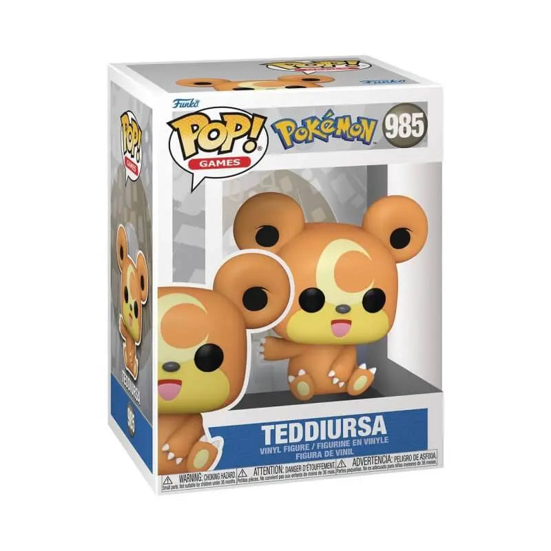 Funko Pop! Pokémon: Teddiursa Vinyl Figure 