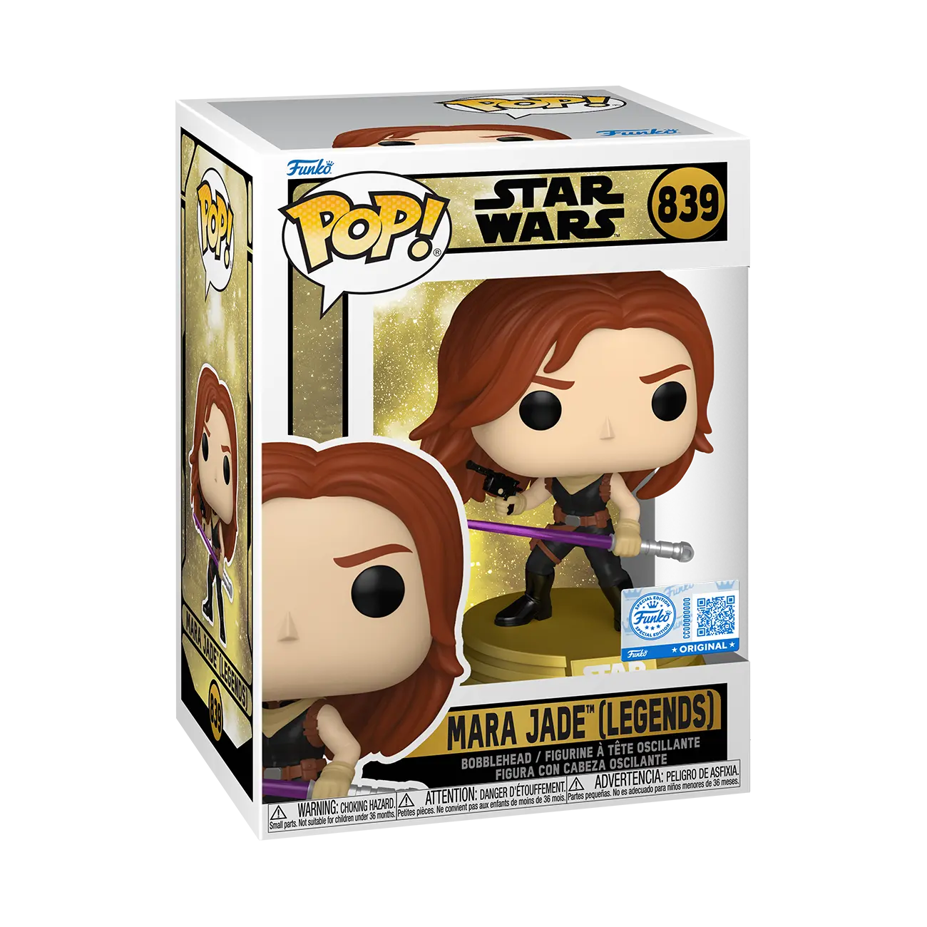 Funko Pop! Star Wars Legends: Mara Jade Vinyl Figure 