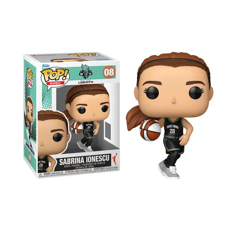 Funko Pop! WNBA Liberty Sabrina Ionescu Vinyl Figure 