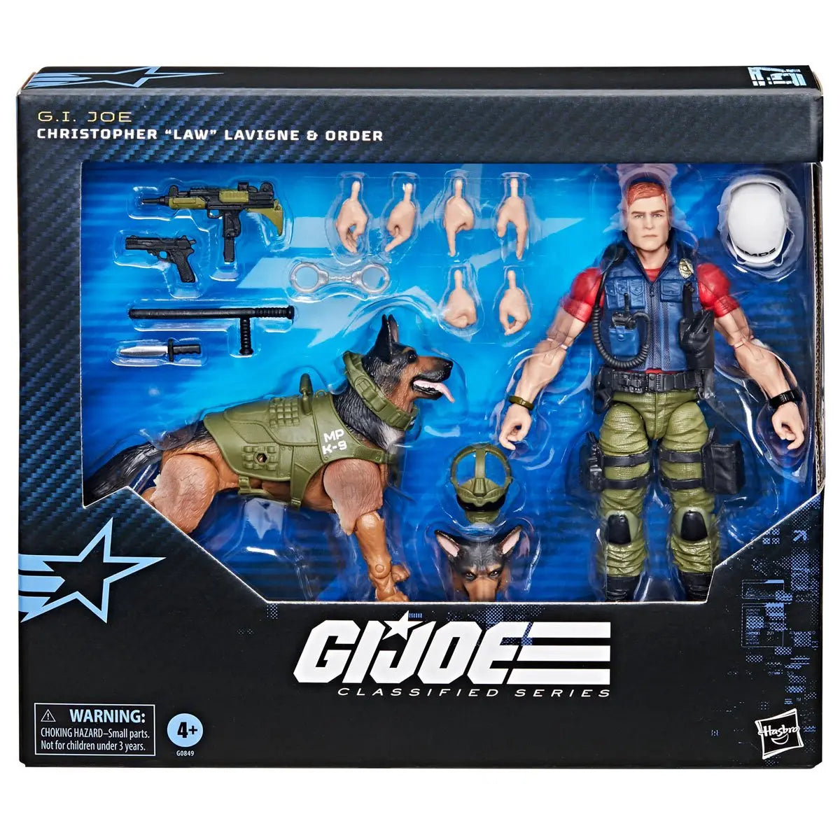 G.I. Joe Classified Series Christopher "Law" Lavigne & Order 6-Inch Action Figure 