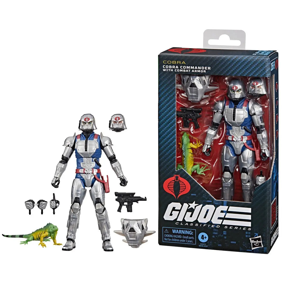 G.I. Joe Classified Series Cobra Commander with Combat Armor 6-Inch Action Figure 