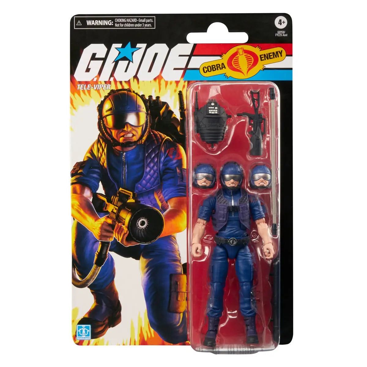 G.I. Joe Classified Series Retro Cardback Tele-Viper 6-Inch Action Figure 