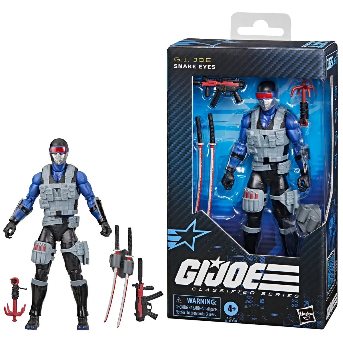 G.I. Joe Classified Series Snake Eyes 165 6-Inch Action Figure 